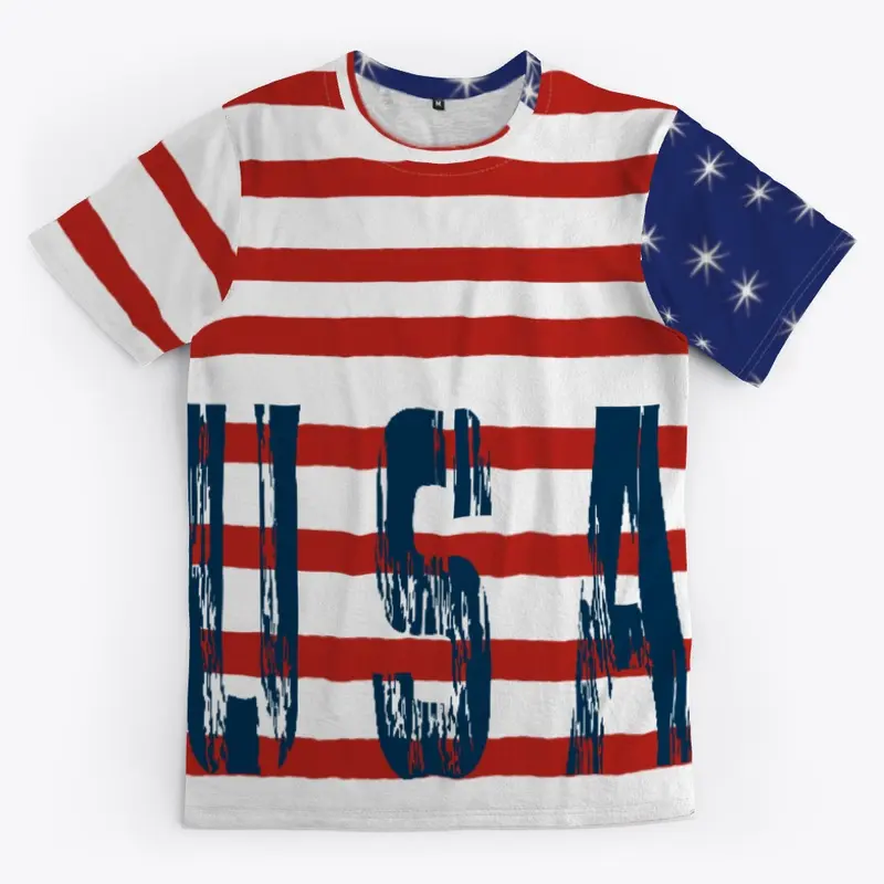 "shirtwxt"  Flag USA shirt