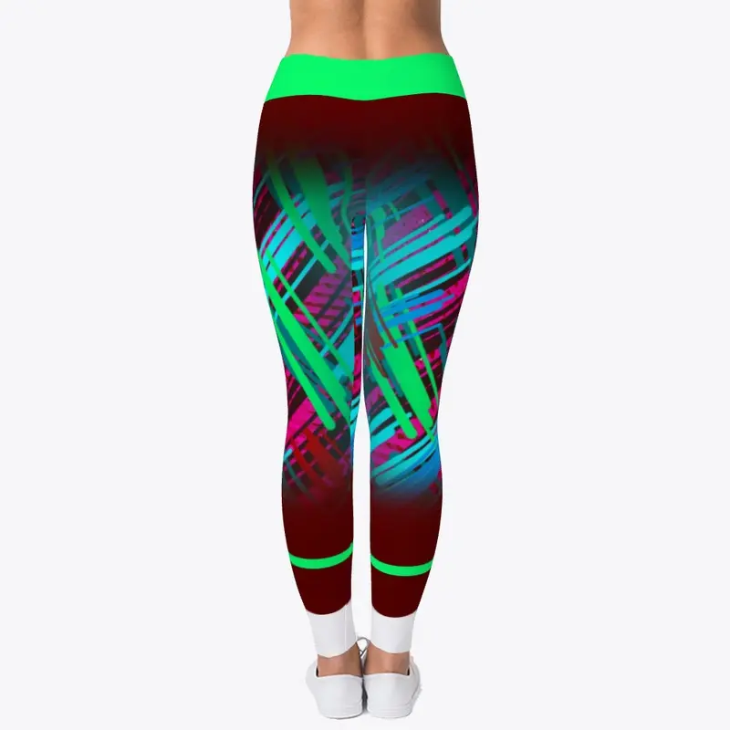 cool paint Graphic - Legging